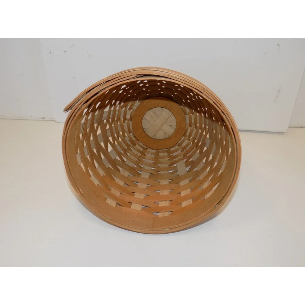 At Home Garden Flora Basket w/ Protector 2004 Hostess Longaberger ORIGINAL